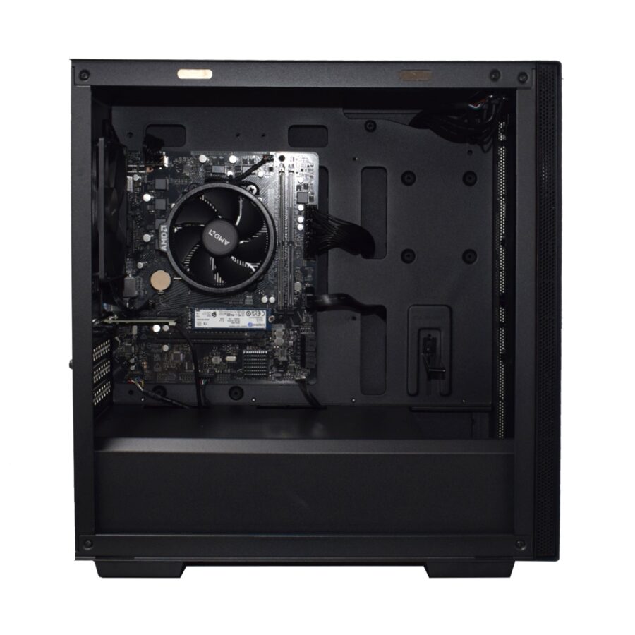 AMD Ryzen 3 4300G Quad Core 8 Thread 3.80GHz (4.00GHz Boost), 8GB DDR4 RAM, 1TB Kingston NVMe M.2, WiFi 6 + BT, Deep Cool Micro Chassis - Pre-Built PC
