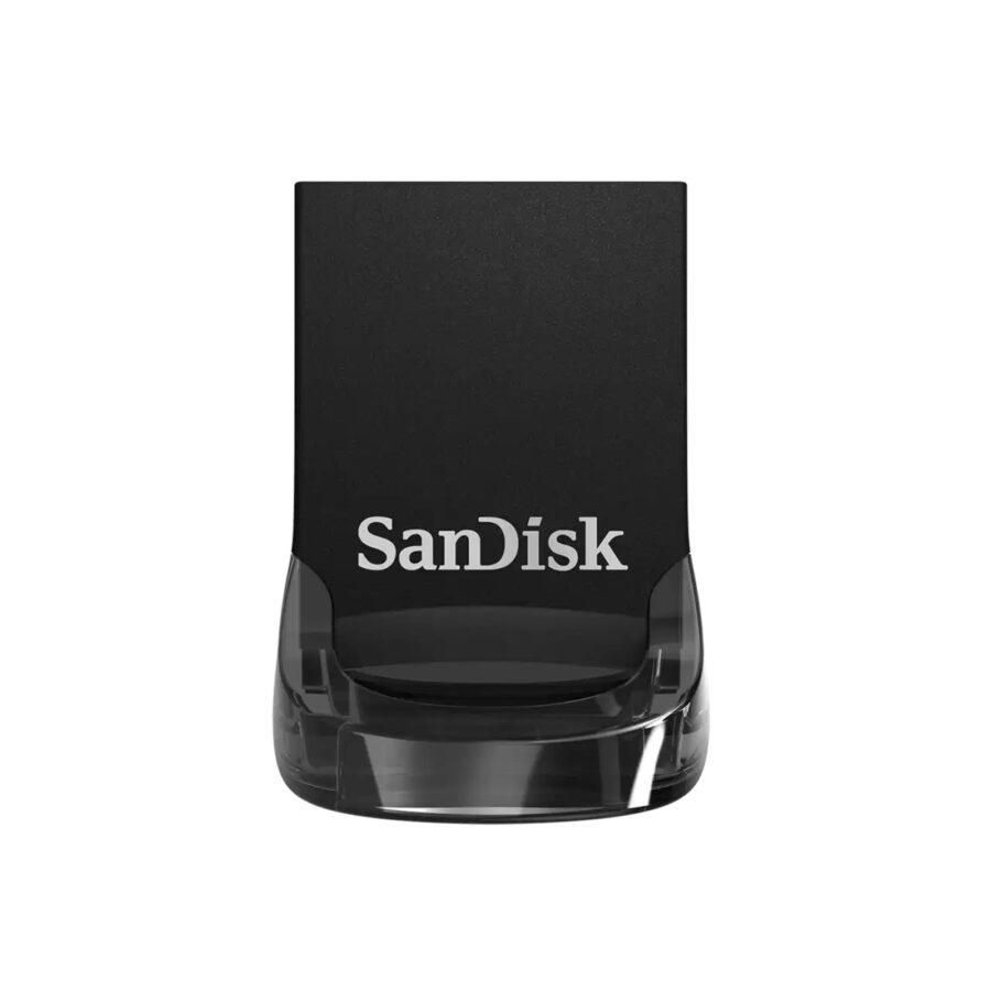 SanDisk Ultra Fit - USB flash drive - 32 GB - USB 3.1 - black (pack of 3)