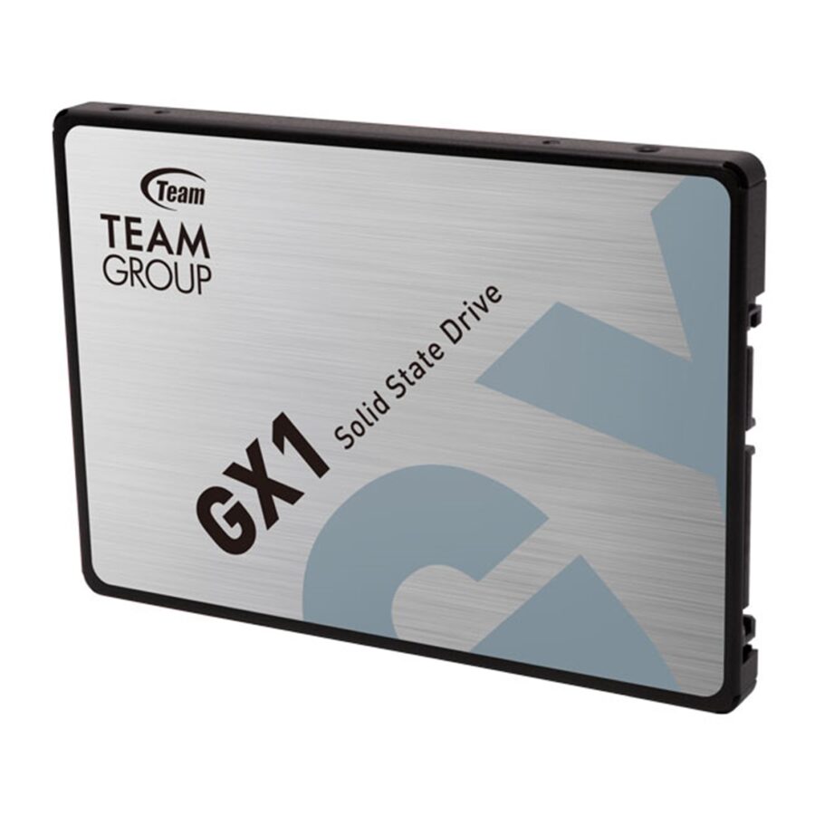 Team GX1 (T253X1240G0C101) 480GB 2.5 Inch SSD, Sata 3 Interface, Read 530MB/s, Write 430MB/s, 3 Year Warranty