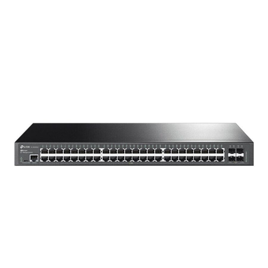 TP-Link JetStream TL-SG3452X 48-Port Metal Gigabit L2+ Managed Switch with 4 10GE SFP+ Slots