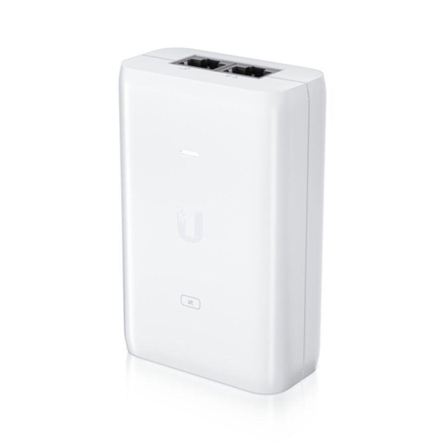 Ubiquiti U-POE+ (Previously U-POE-AT) Universal 802.3at 48V 30W Power POE+ Injector