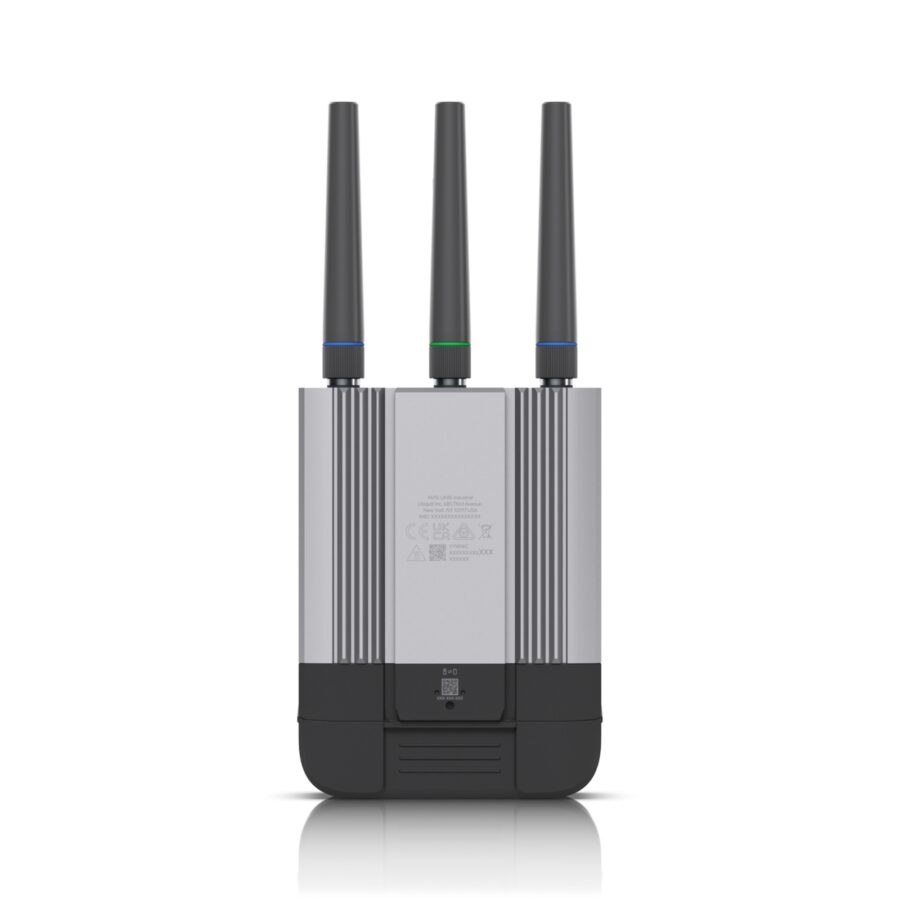 Ubiquiti UMR-INDUSTRIAL UniFi Mobile Router Industrial 4G LTE Cat 4 Mobile WiFi Indoor/Outdoor Router (UK Plug)