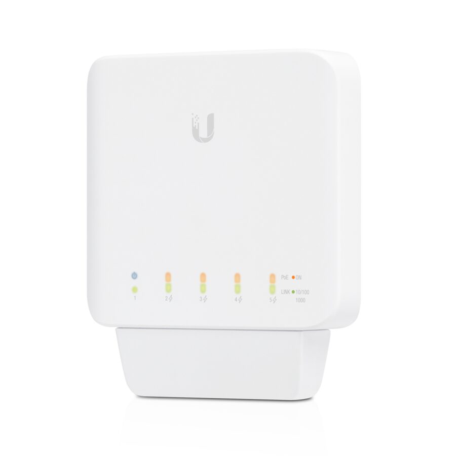 Ubiquiti USW-FLEX UniFi Switch Flex 5 Port Indoor/Outdoor Gigabit PoE Switch