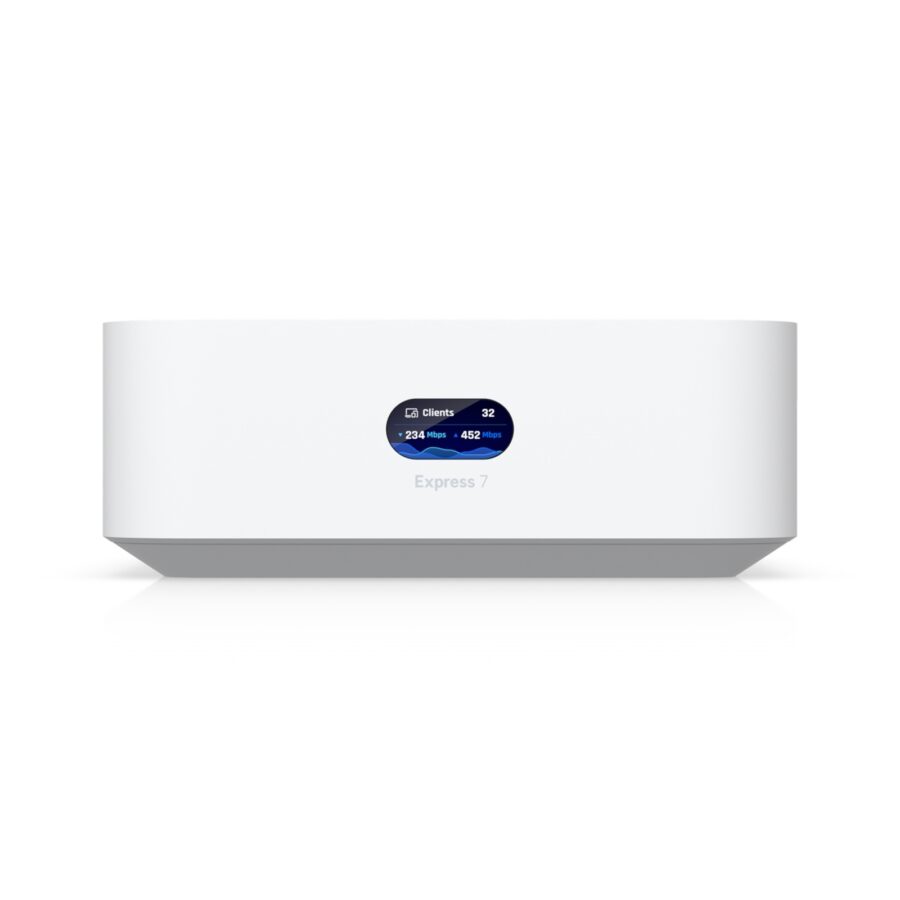 Ubiquiti UX7 UniFi Express 7 Ultra Compact Mesh Scalable Combined Router, WiFi 7 Access Point and Gateway